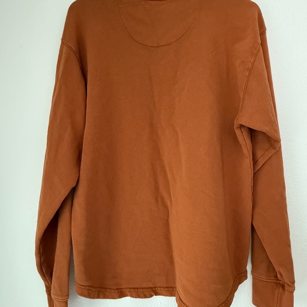Outfitter Trading Co Women's Small Lake Tahoe Crewneck Sweatshirt Orange Burnt - Picture 3 of 9